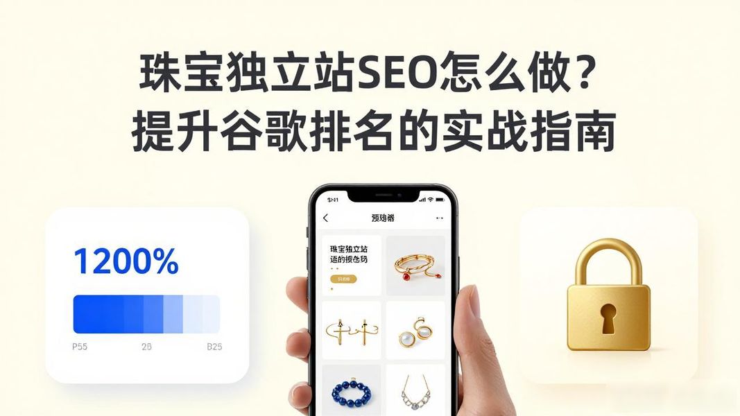 珠宝独立站seo怎么做?提升谷歌排名的实战指南