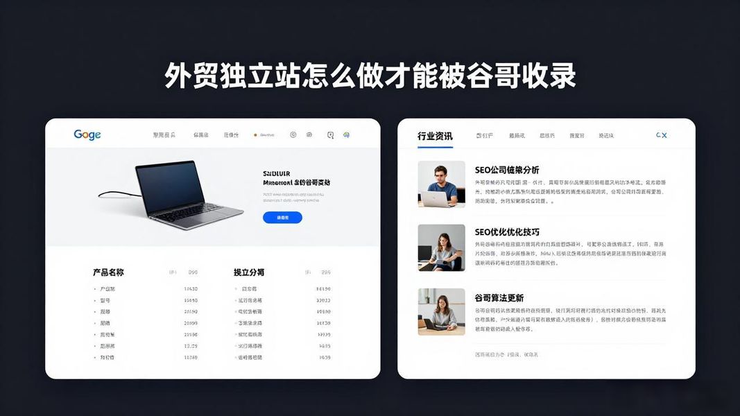 外贸独立站怎么做才能被谷歌收录