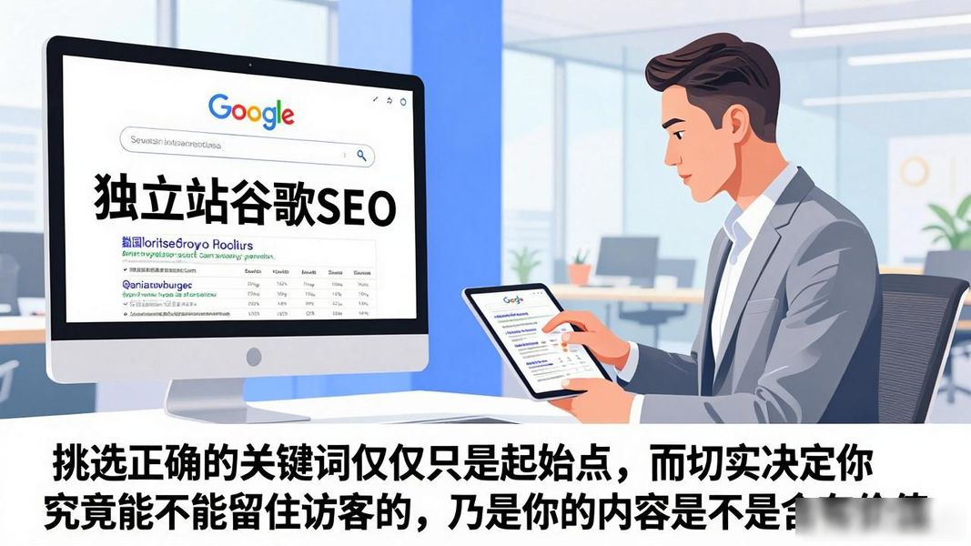 独立站怎么做谷歌SEO才能稳定带来客户订单?