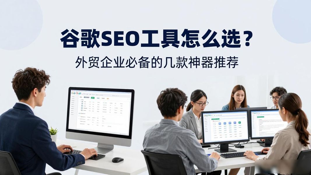 谷歌seo工具怎么选？外贸企业必备的几款神器推荐