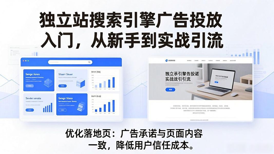 独立站搜索引擎广告投放入门,从新手到实战引流