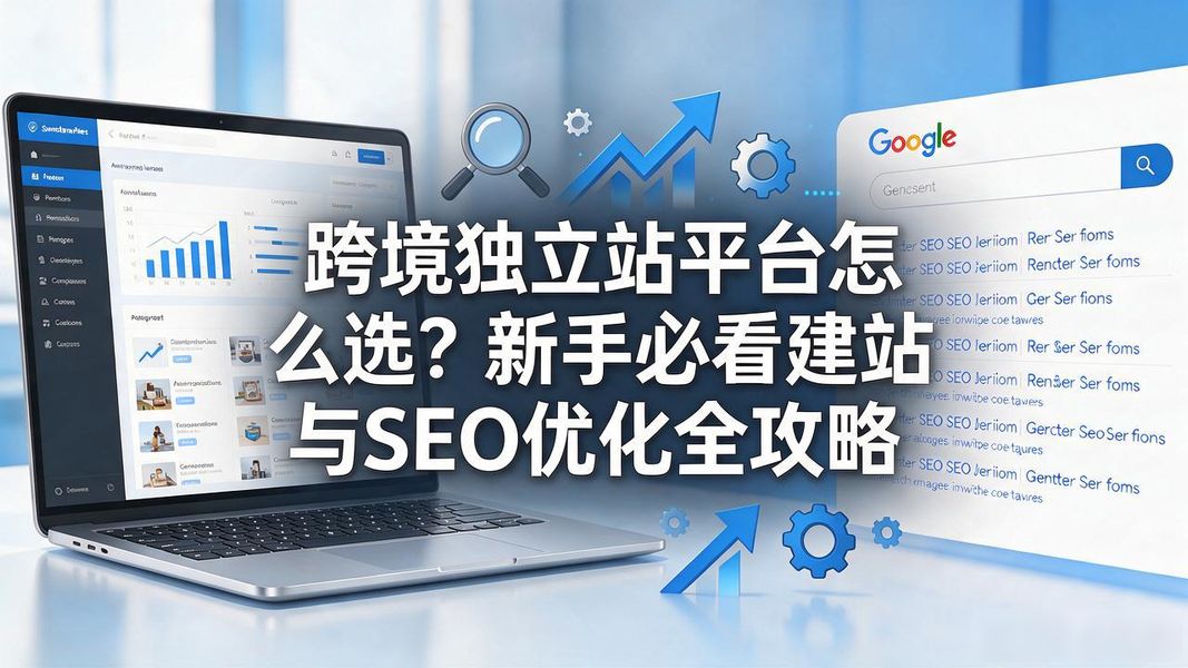 跨境独立站平台怎么选?新手必看建站与SEO优化全攻略