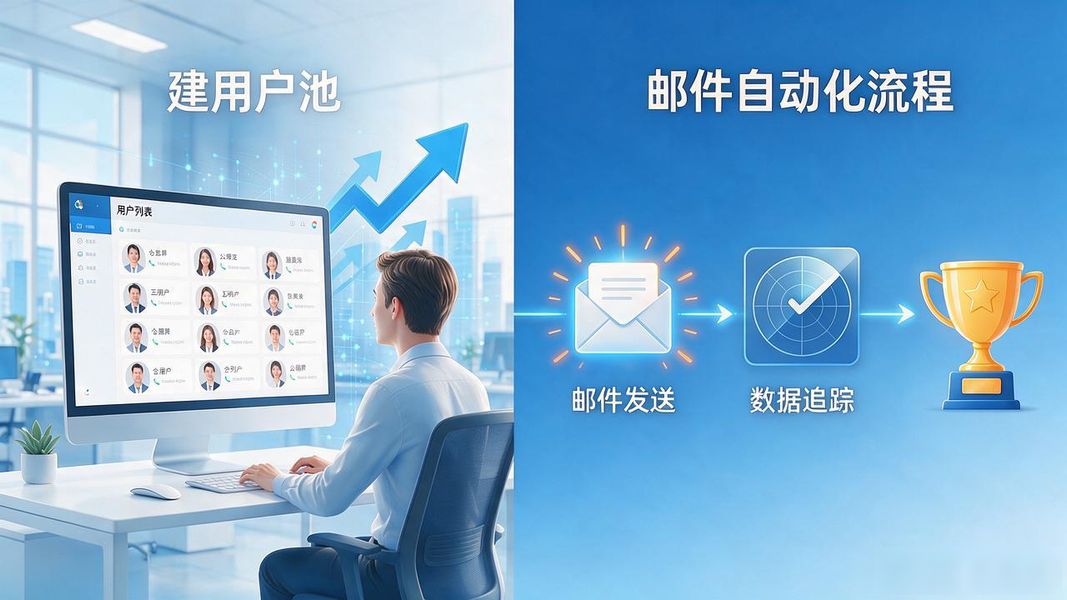 独立站怎么搞邮件营销才不翻车，从建用户池到自动化flow全讲透