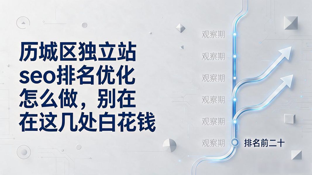 历城区独立站seo排名优化怎么做,别在这几处白花钱