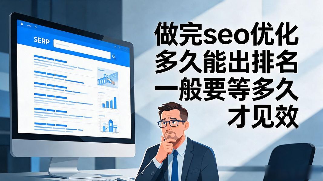 做完seo优化多久能出排名 一般要等多久才见效